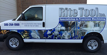 Prompt deliveries from Rite Tool Inc, CNC machine shop in Michigan prompt deliveries from Rite Tool Inc
