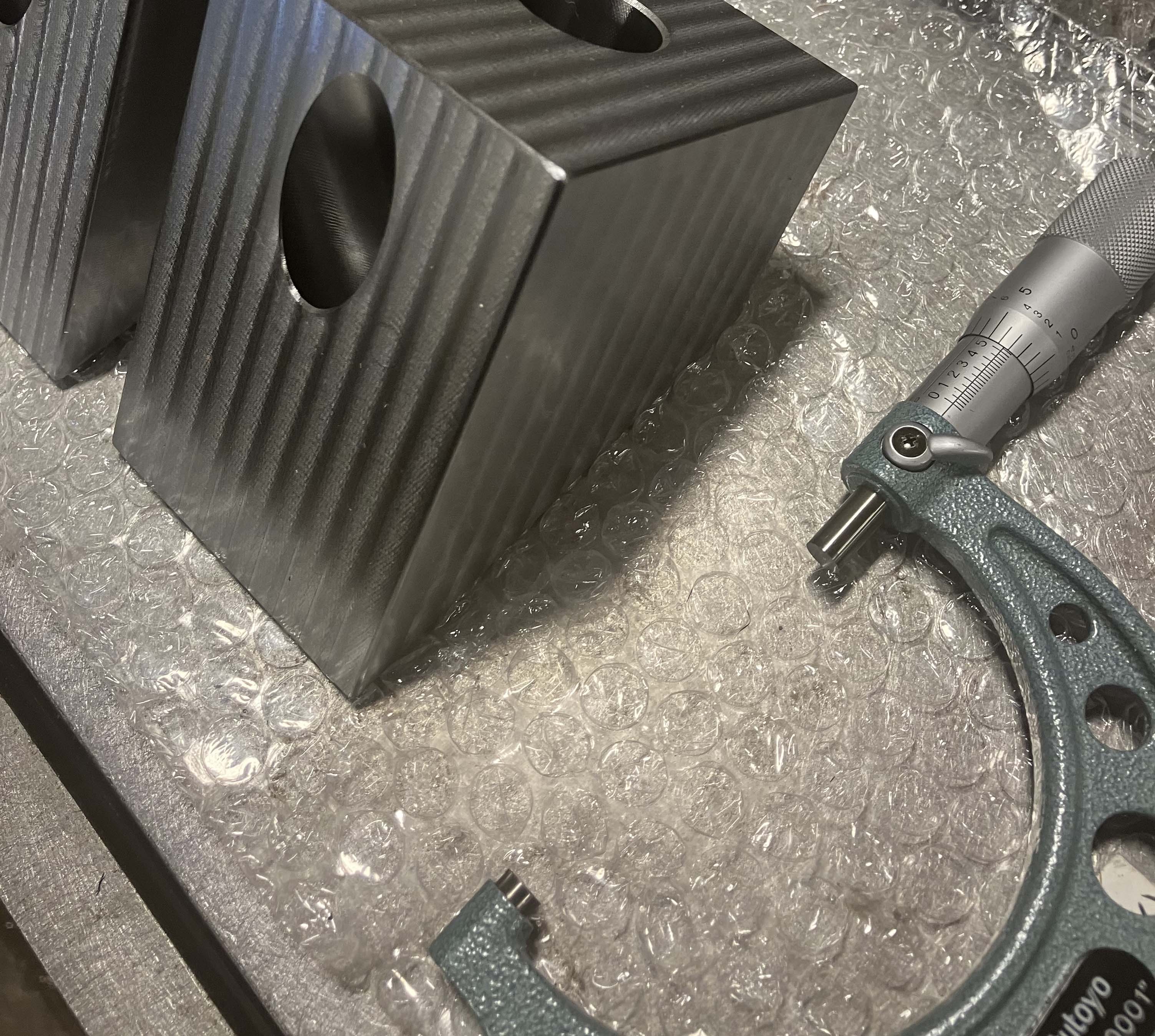 Precision inspection of parts